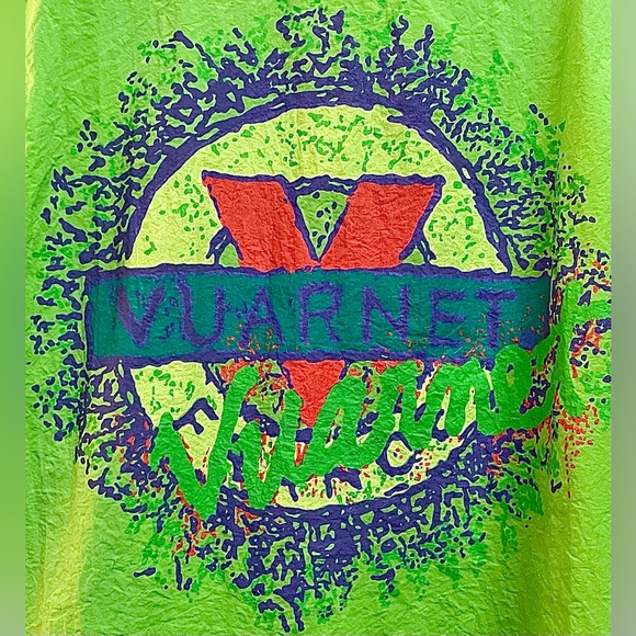 1980s Vintage VUARNET Snowboard Jacket Shelll Mens M Runs Big   dAYgLoW! - Picture 4 of 4